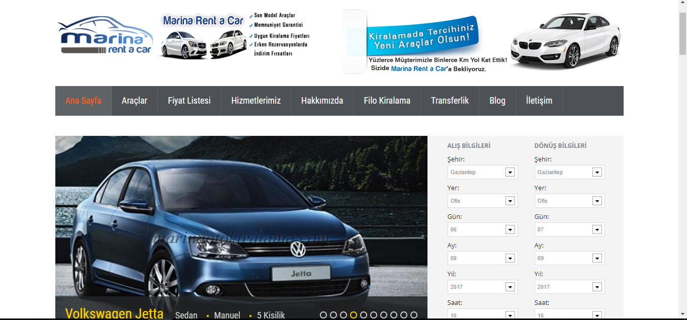 Marina Oto Kiralama | GAZİANTEP Marina Oto Kiralama | GAZİANTEP